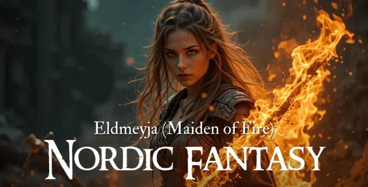 Eldmeyja (Maiden of Fire) Old Norse Female Vocals & Enchanting Nordic Folk Song