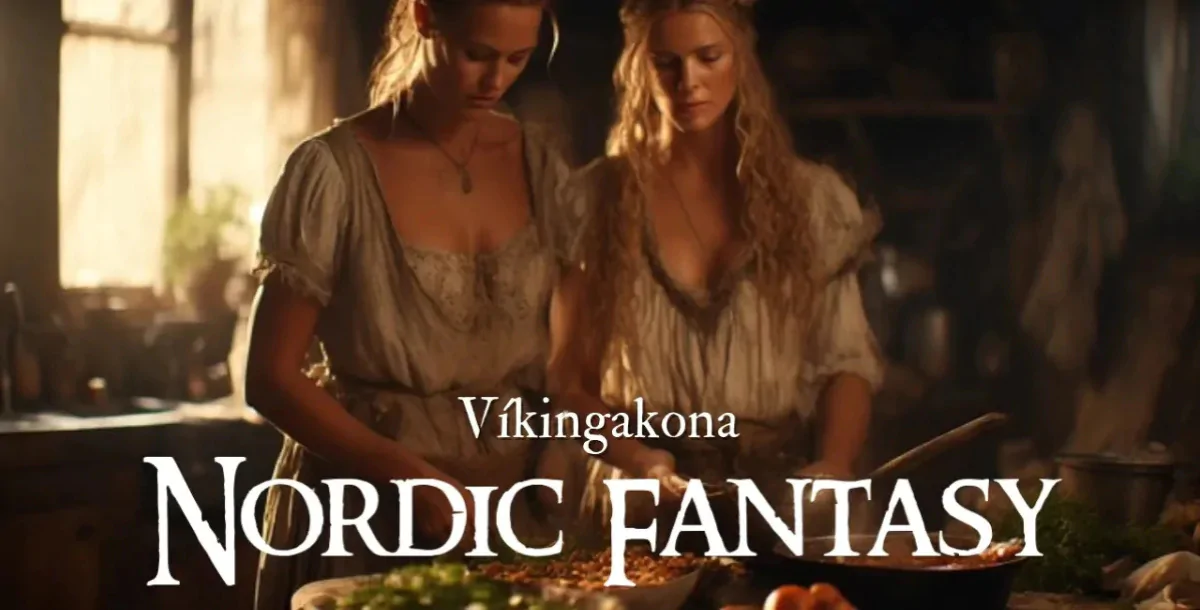 Víkingakona Old Norse Fantasy Song Calming Nordic Folk with Ethereal Female Vocals