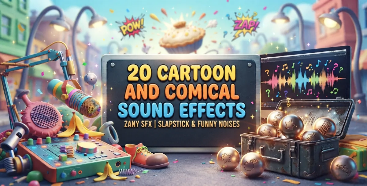 20 Cartoon and Comical Sound Effects