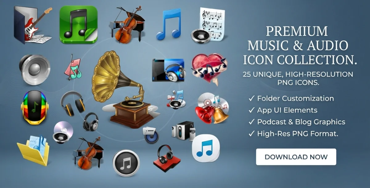 Music & Audio Icon Collection