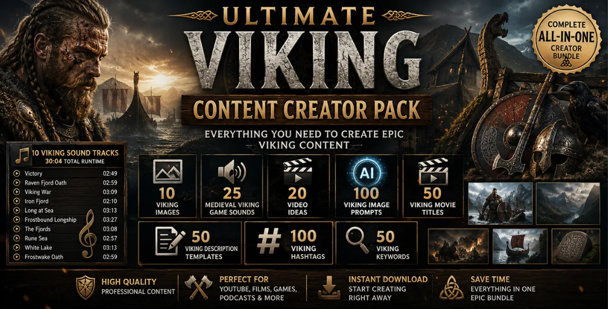 Ultimate Viking Content Creator Pack